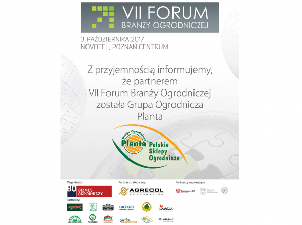 VII Forum Branży Ogrodniczej