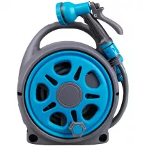  Zwijacz przenośny +wąż 10m + przyłącze 1,8m +pistolet 7-funkcyjny Khayner Garden - zestaw