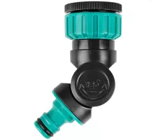 Przyłącze z regulacją kąta nachylenia, na kran 1" + redukcja na 3/4" Khayner Garden - K1412A