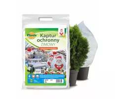 Kaptur ochronny zimowy z nadrukiem Mikołaja - Planta