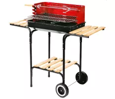 Grill ogrodowy prostokątny na kołach Dr Grill - model: 11327