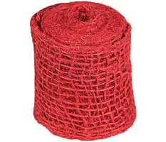 Taśma jutowa czerwona Plantina