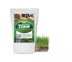 Mieszanka traw Wysokobiałkowa z lucerną i koniczyną na grunty dobre - Planta