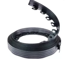 Obrzeże trawnikowe elastyczne 6cm x 10m czarne - Plantina