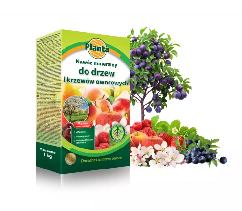 Nawóz mineralny pod drzewa i krzewy owocowe - Planta