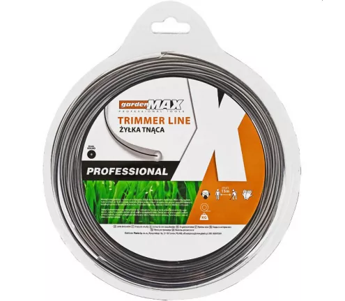 Żyłka tnąca professional, okrągła gardenMAX