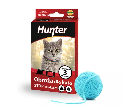 Obroża dla kota STOP insektom - Hunter