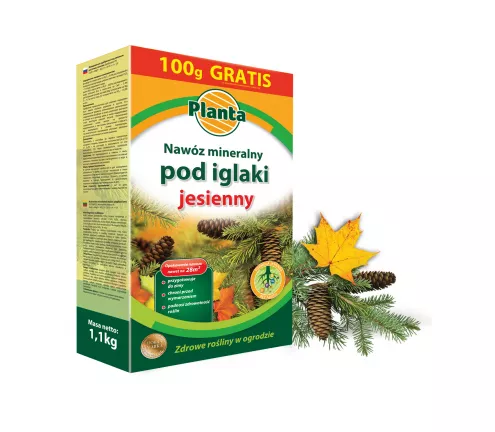 Nawóz mineralny pod iglaki jesienny - Planta