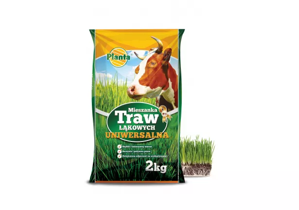 Mieszanka traw łąkowych Uniwersalna - Planta