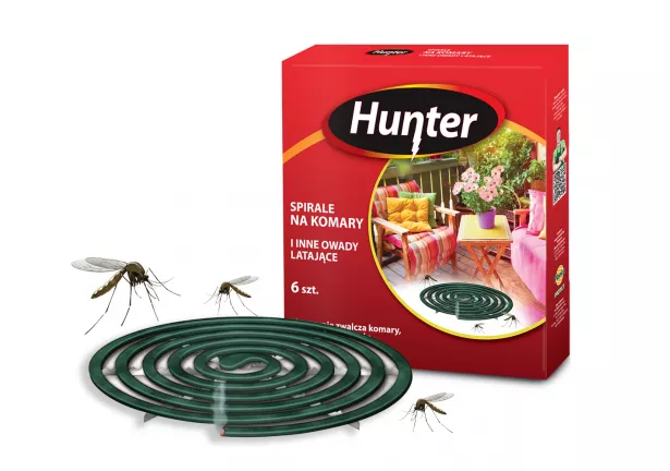 Spirale na komary i inne owady latające - Hunter