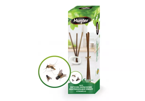 VACO Patyczki zapachowe odstraszające owady - Hunter