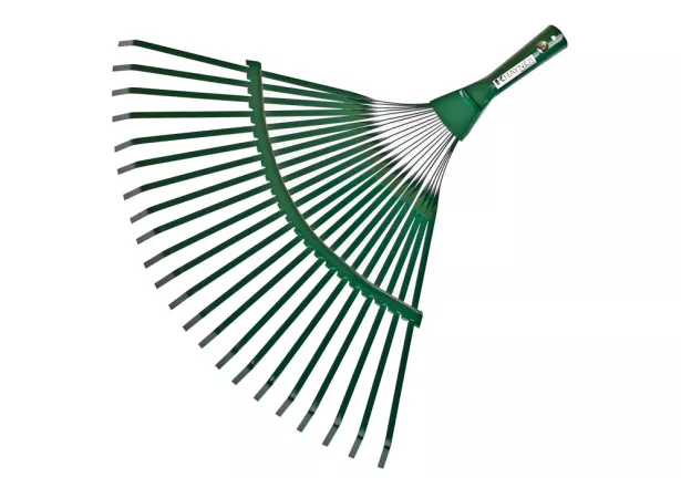 Grabie do liści metalowe z taśmy, 22 zębne, szer.45cm Khayner Garden