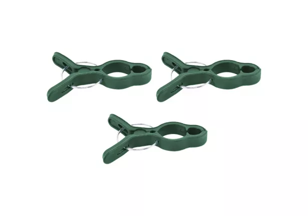 Klipsy do mocowania roślin - 12 sztuk - duże