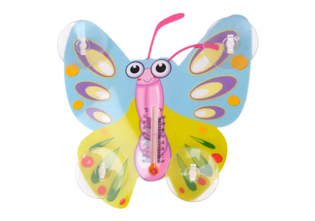 Termometr okienny MOTYL 14cm