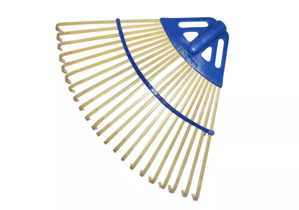 Grabie bambusowe do liści 22 zębne, 18" Khayner Garden