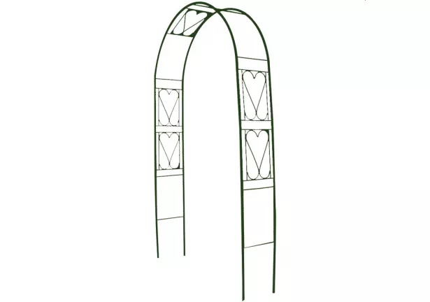 Pergola ogrodowa w kształcie łuku Plantina - 215x115x30cm