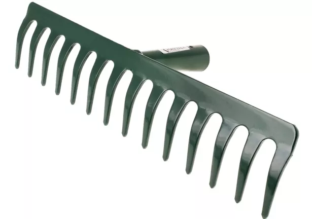 Grabie do liści metalowe, 14 zębne, szer.36cm Khayner Garden