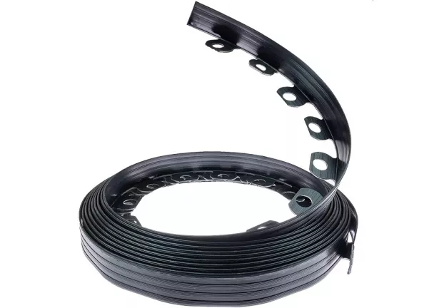 Obrzeże trawnikowe elastyczne 4cm x 10m czarne - Plantina