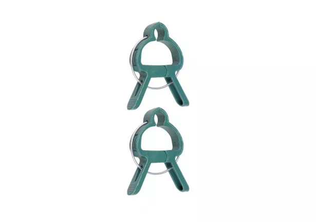 Klamerki do spinania roślin i podpór - 12 sztuk - małe