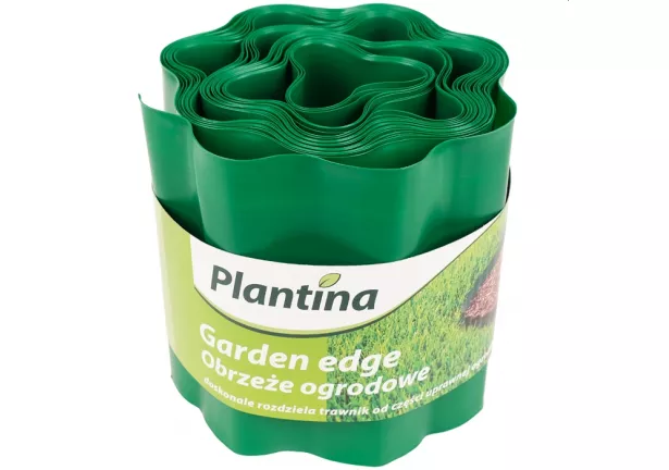 Obrzeże trawnikowe 15cm x 9m Plantina - zielone